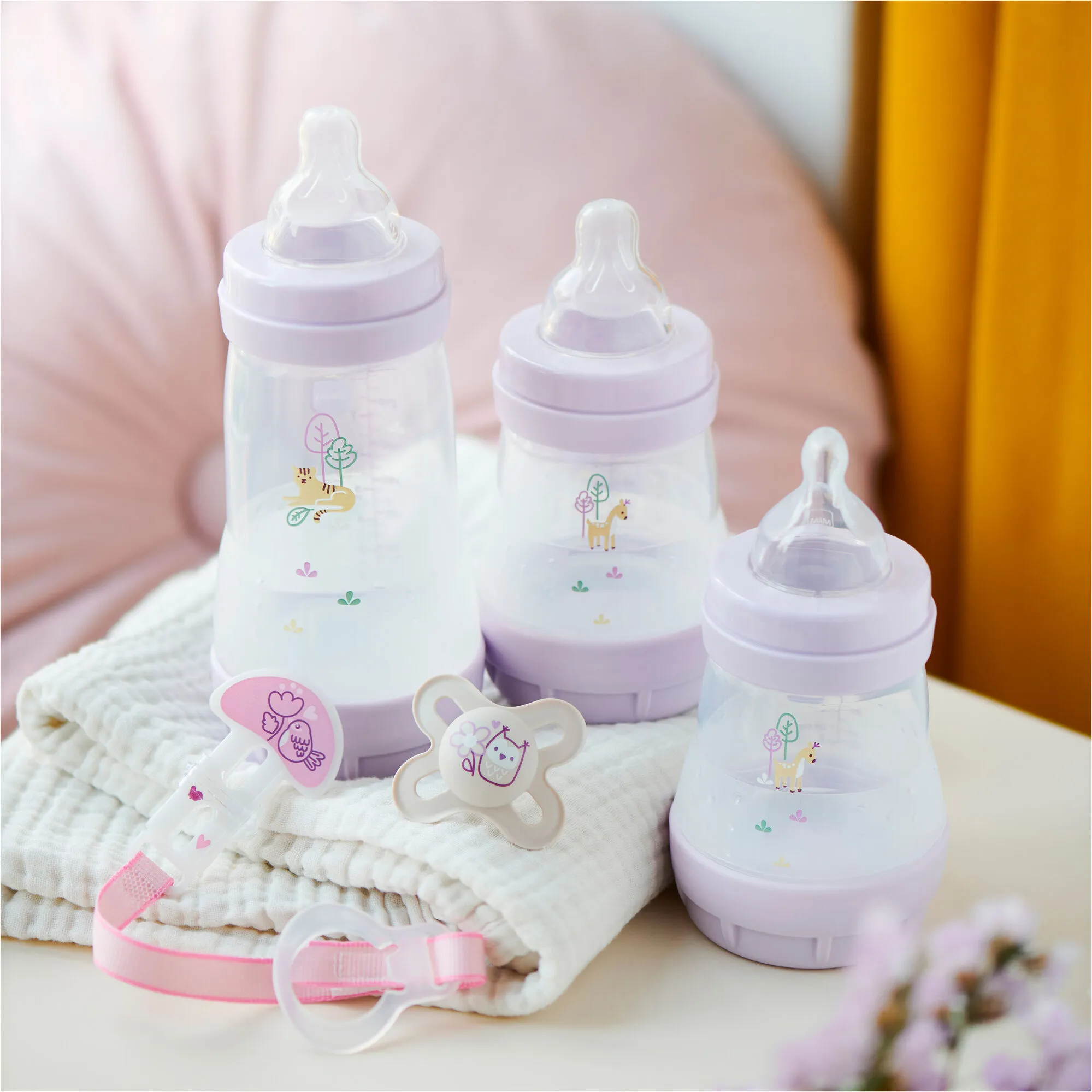 MAM cumisüvegek – anti-colic rendszer, könnyű tisztítás